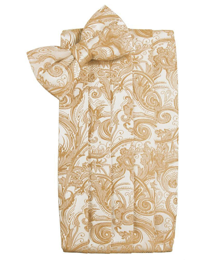 Latte Tapestry Kids Cummerbund Cardi