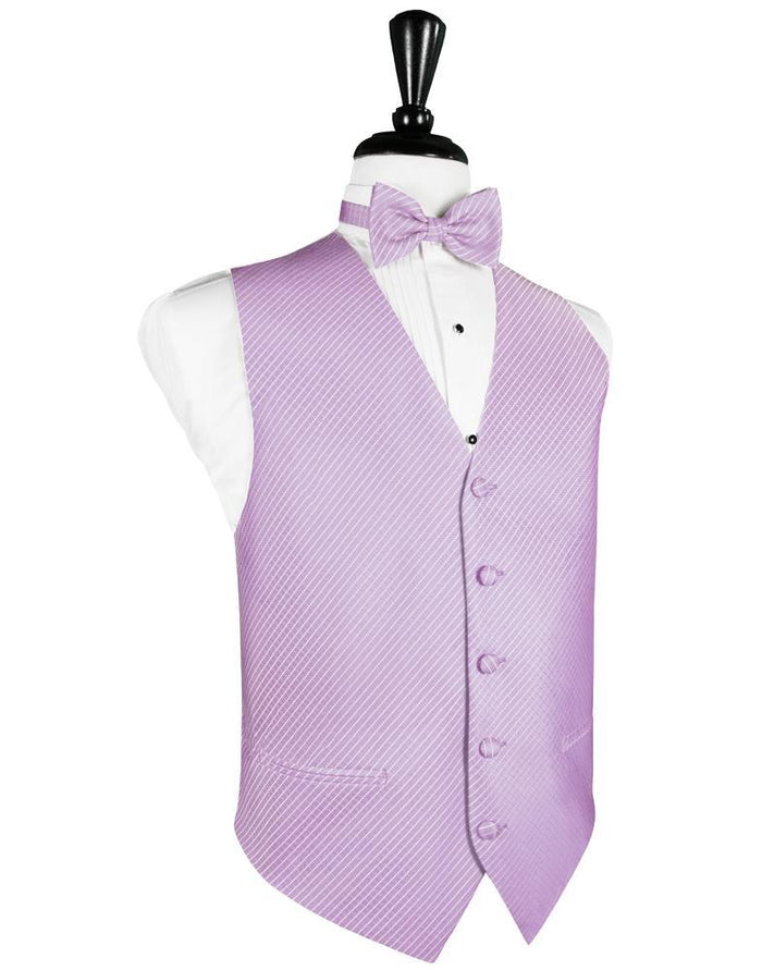 Lavender Palermo Tuxedo Vest Cardi