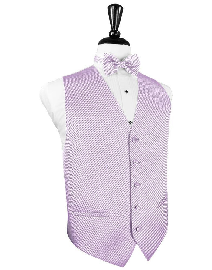 Lavender Venetian Tuxedo Vest by Cardi