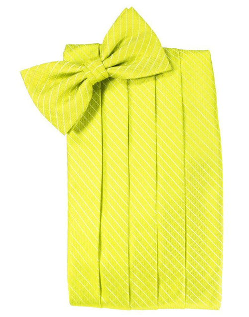 Lemon Palermo Cummerbund by Cardi