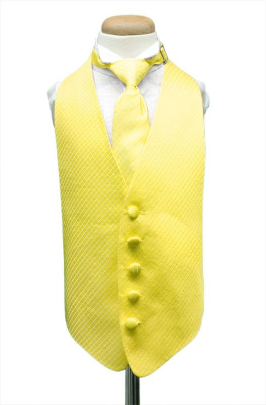 Lemon Palermo Kids Tuxedo Vest by Cardi