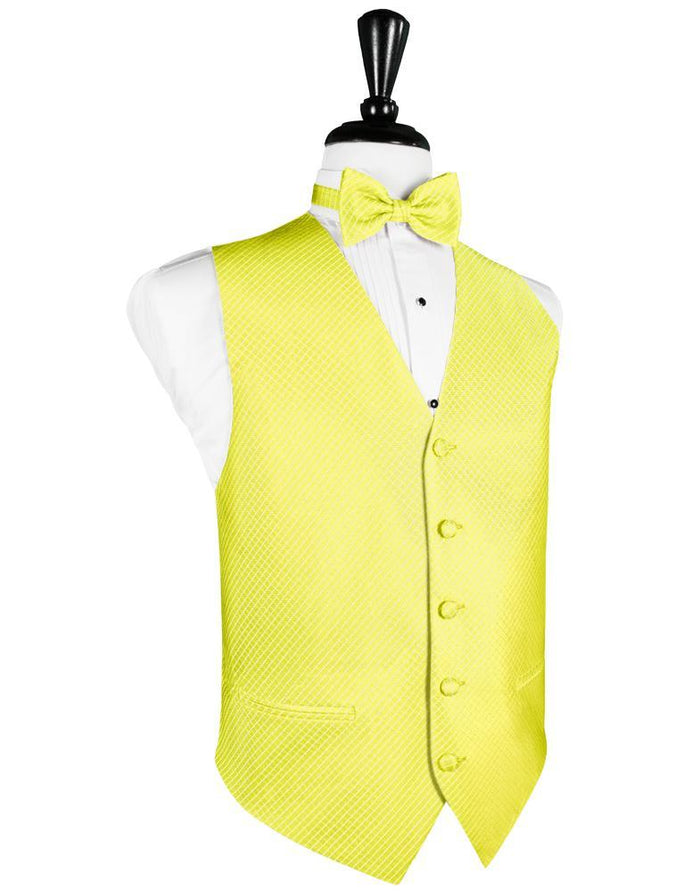Lemon Palermo Tuxedo Vest by Cardi