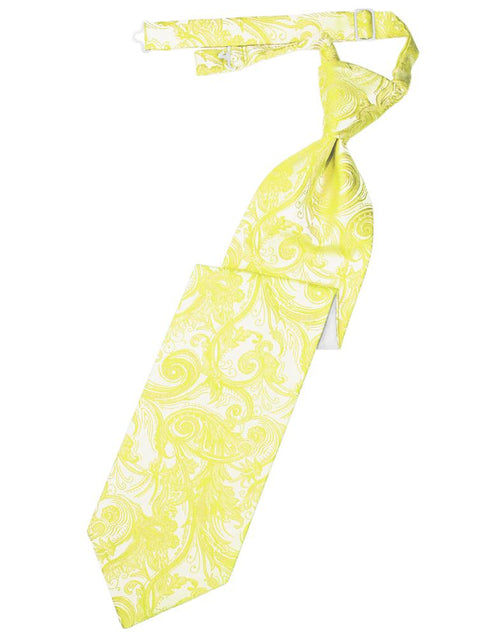 Lemon Tapestry Kids Necktie by Cardi
