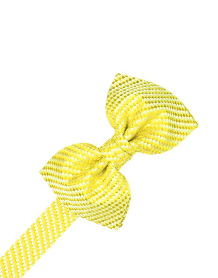 Lemon Venetian Bow Tie Cardi