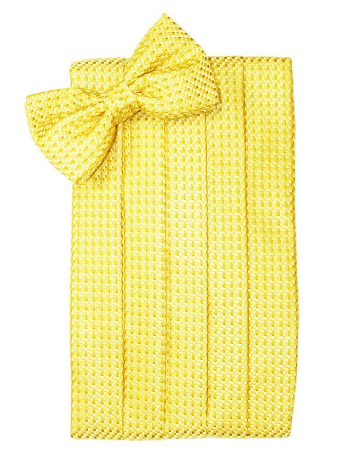 Lemon Venetian Kids Cummerbund Cardi