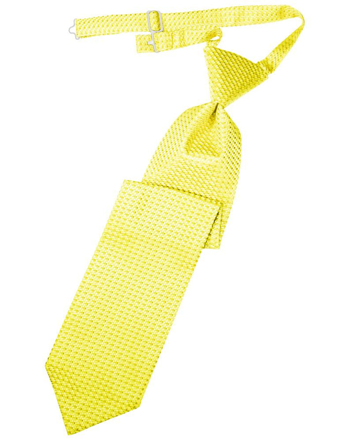 Lemon Venetian Kids Necktie by Cardi