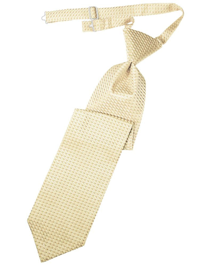 Light Champagne Venetian Kids Necktie Cardi