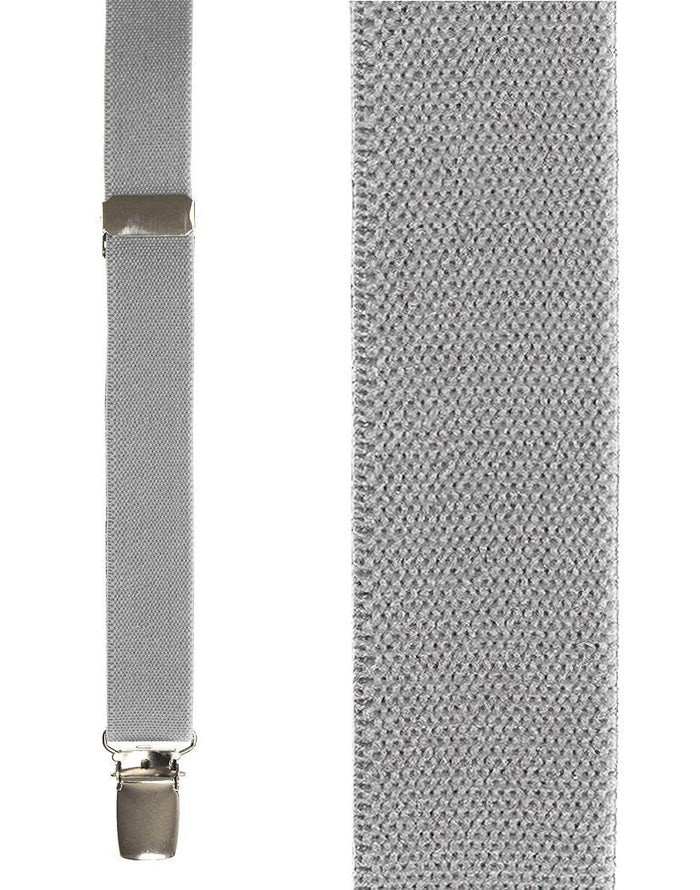 Light Grey Oxford Suspenders Cardi
