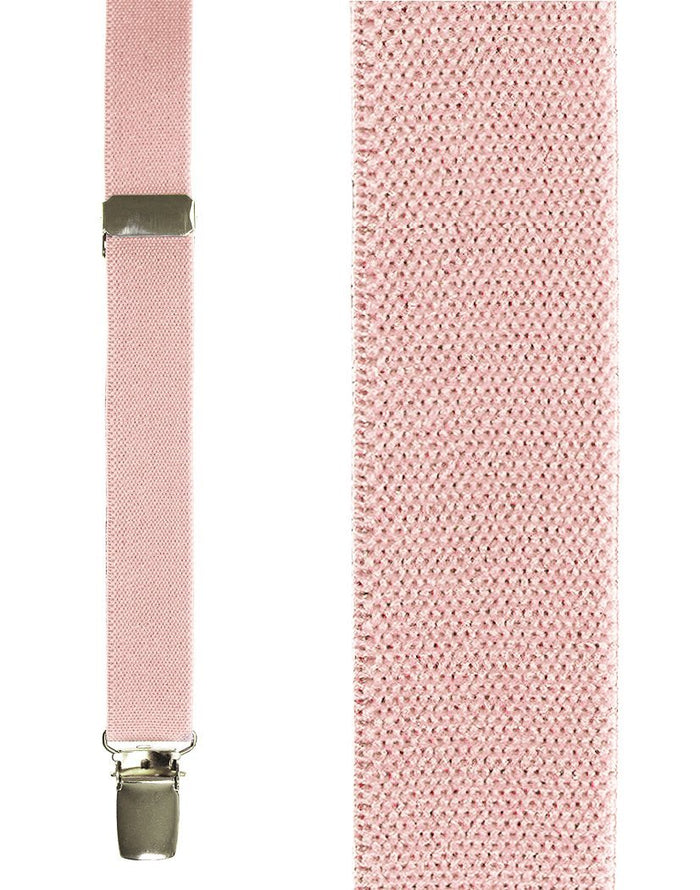 Light Pink Oxford Suspenders by Cardi