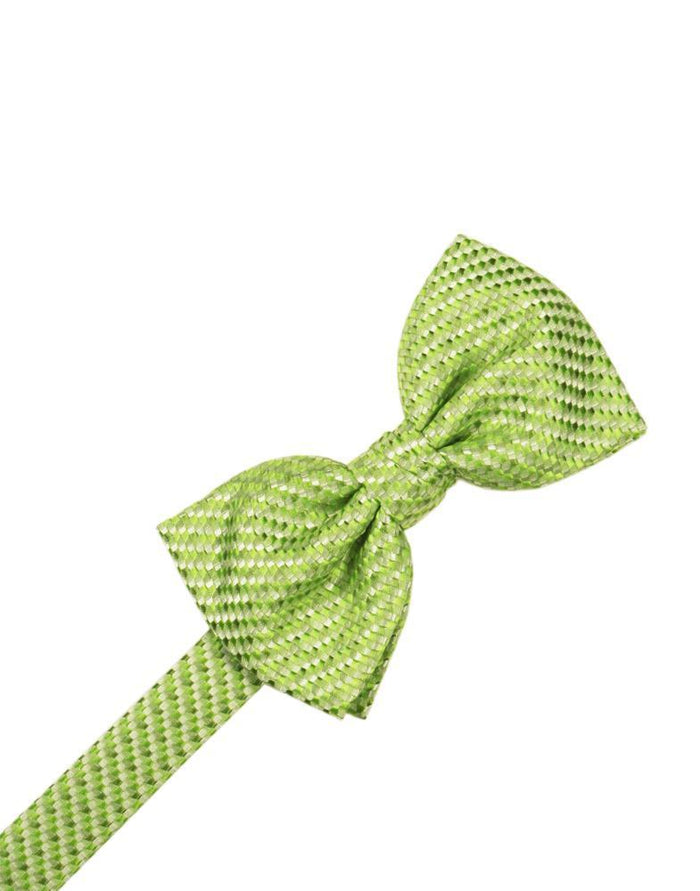 Lime Venetian Kids Bow Tie by Cardi
