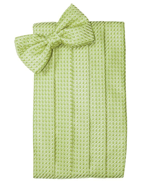 Lime Venetian Kids Cummerbund Cardi