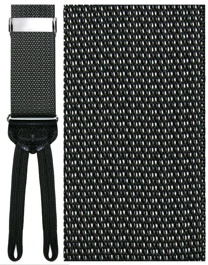 Lombardy Black Suspenders by Cardi