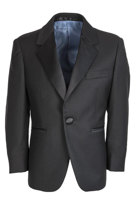 Madrid Kids Black Tuxedo Jacket (Separates) by Cardi