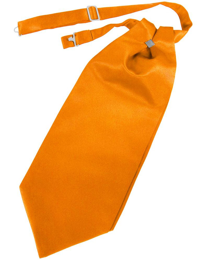 Mandarin Solid Satin Kids Cravat Cardi
