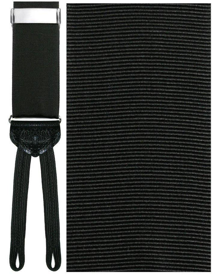 Mantova Black Suspenders Cardi