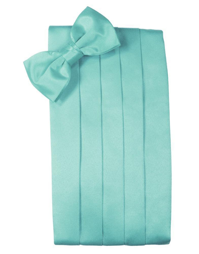 Mermaid Luxury Kids Satin Cummerbund Cardi