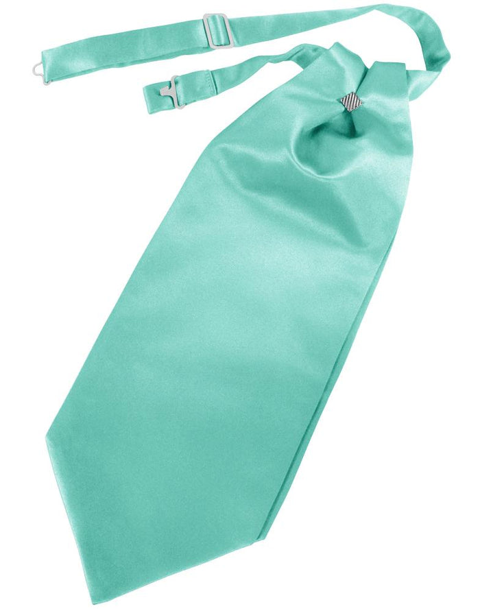 Mermaid Solid Satin Kids Cravat Cardi