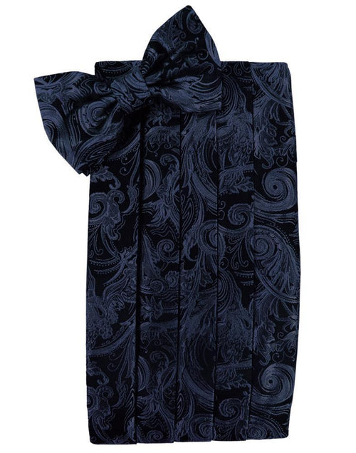 Midnight Tapestry Kids Cummerbund Cardi