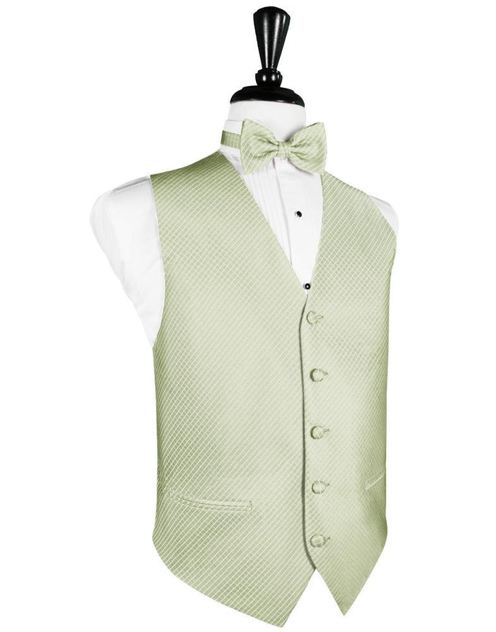 Mint Palermo Tuxedo Vest by Cardi