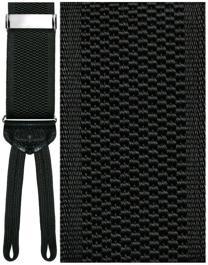 Molise Black Suspenders Cardi