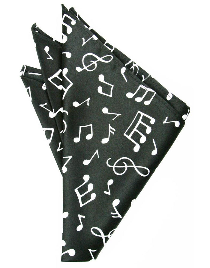 Music Notes Pocket Square by Cardi