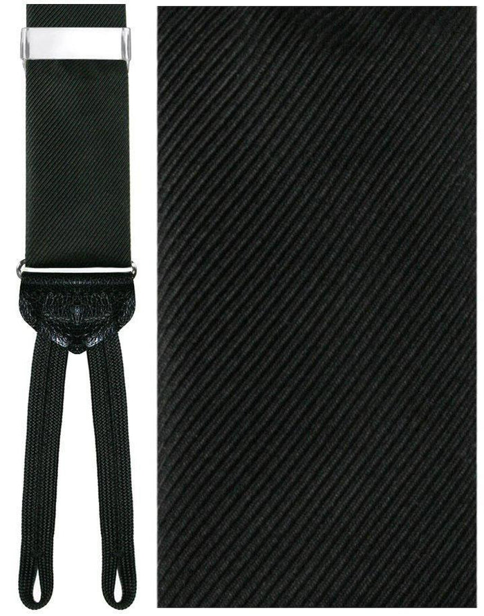Napoli Black Suspenders Cardi