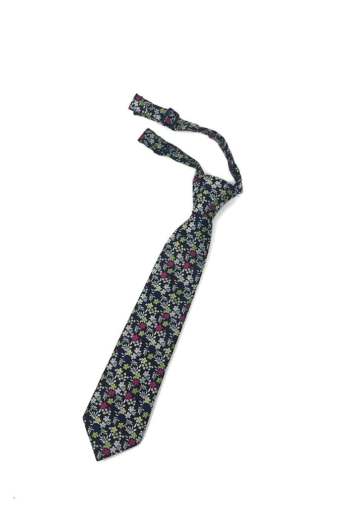 Navy Enchantment Kids Necktie by Cardi
