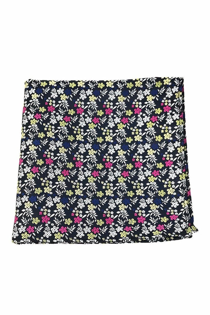 Navy Enchantment Pocket Square by Cardi