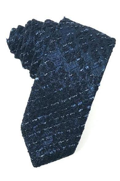 Navy Laurent Necktie by Cardi