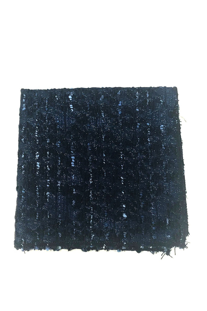 Navy Laurent Pocket Square Cardi