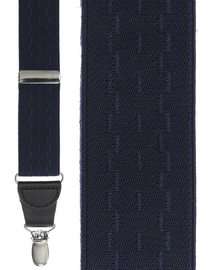 Navy New Wave Suspenders by Cardi