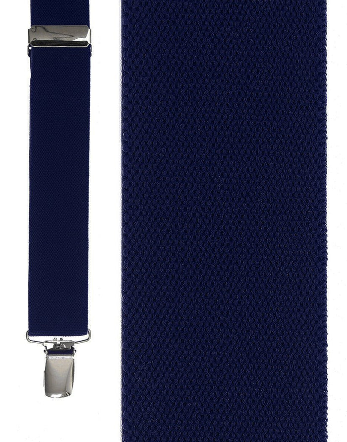 Navy Newport Suspenders Cardi