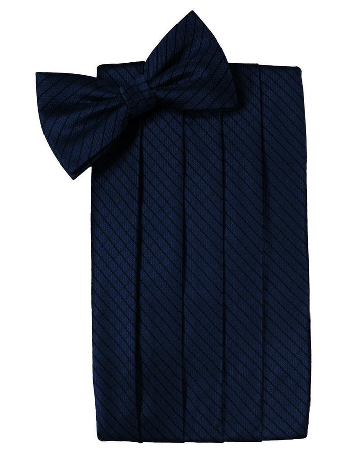 Navy Palermo Kids Cummerbund by Cardi