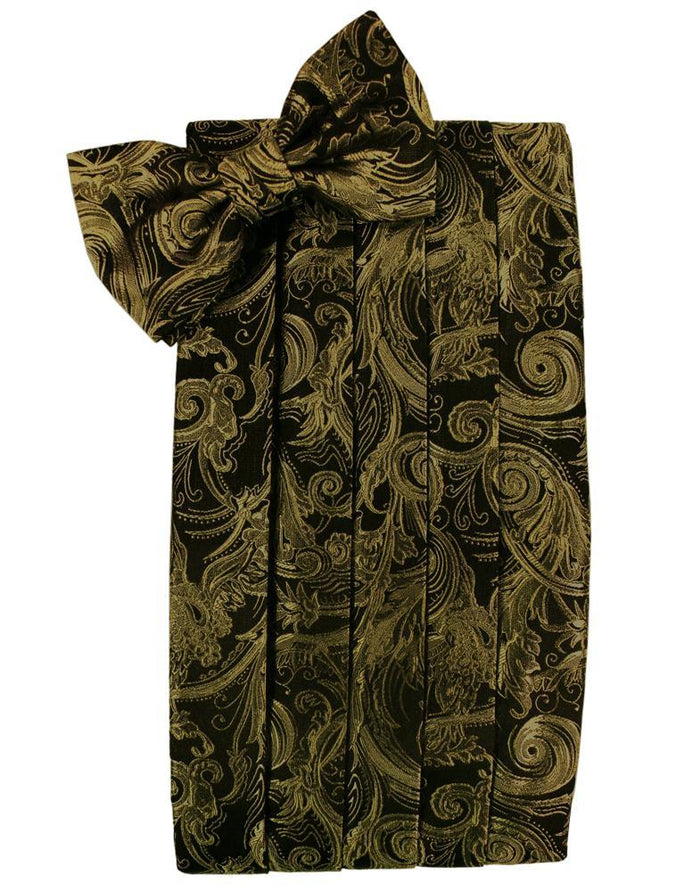 New Gold Tapestry Cummerbund by Cardi