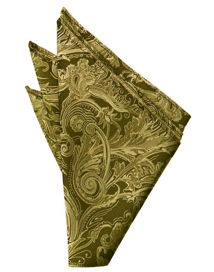 New Gold Tapestry Pocket Square by Cardi