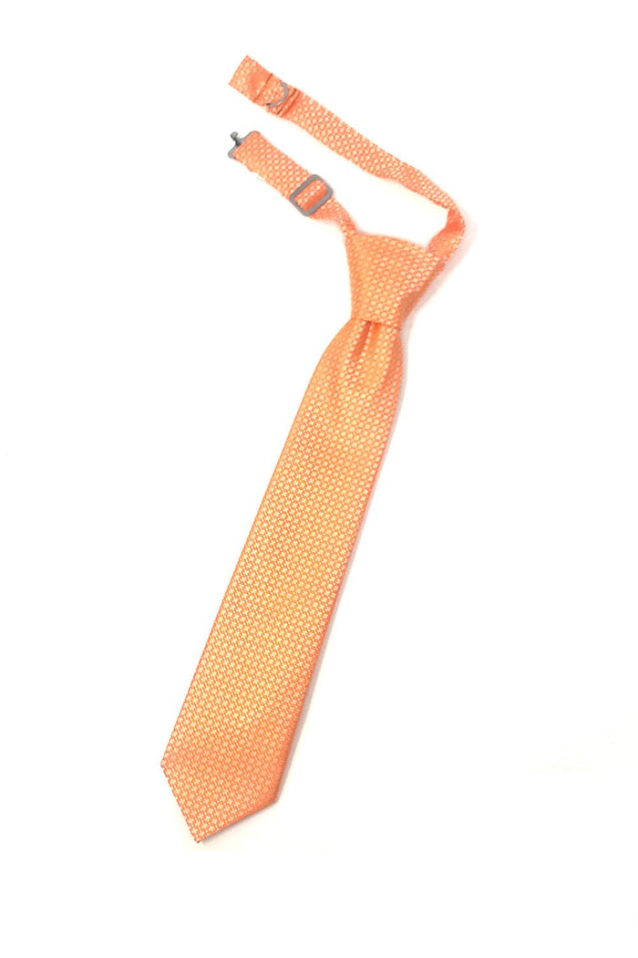 Orange Regal Kids Necktie Cardi
