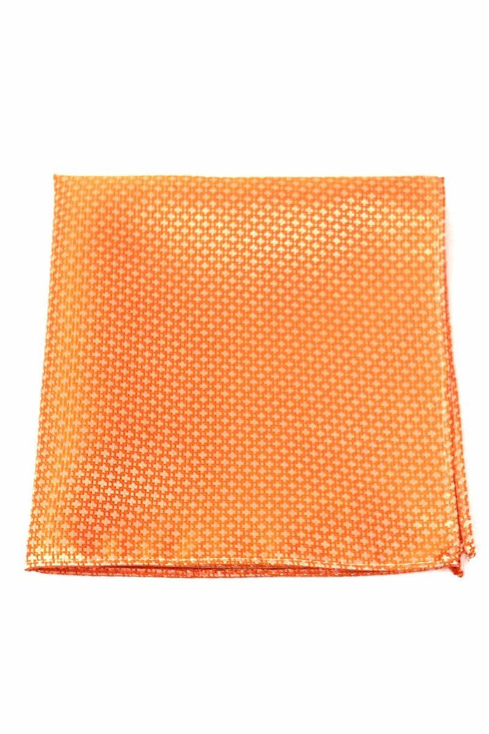 Orange Regal Pocket Square by Cardi