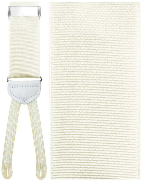 Oristano Ivory Suspenders Cardi