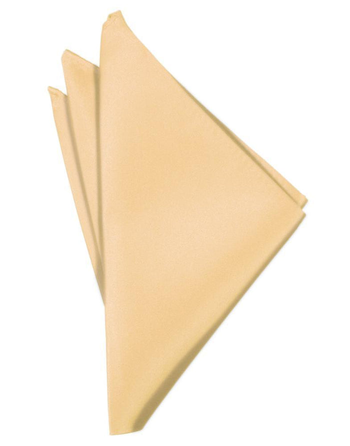Peach Luxury Satin Pocket Square Cardi