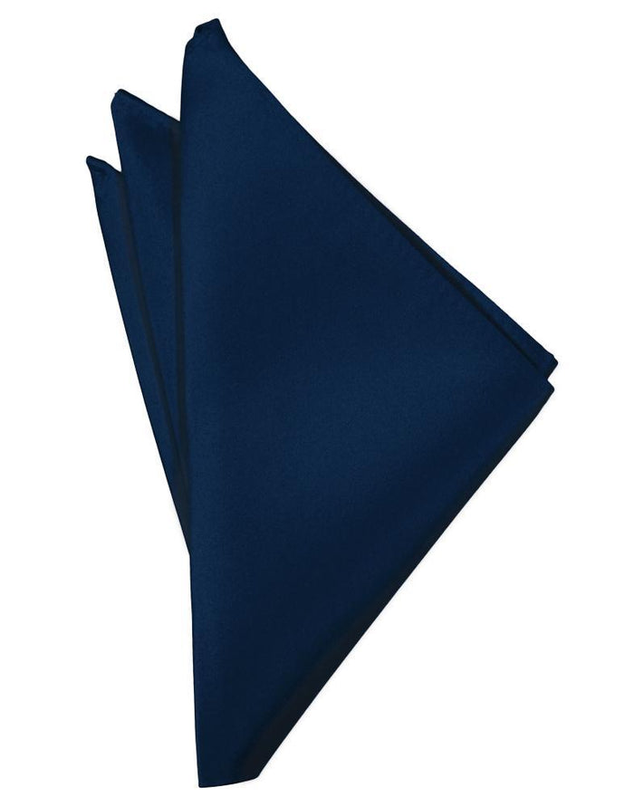 Peacock Luxury Satin Pocket Square Cardi