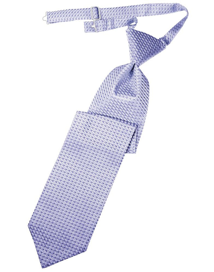 Periwinkle Venetian Kids Necktie Cardi