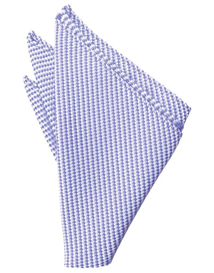 Periwinkle Venetian Pocket Square Cardi