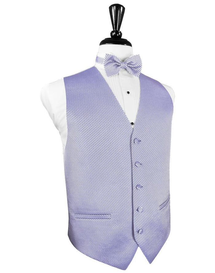Periwinkle Venetian Tuxedo Vest by Cardi