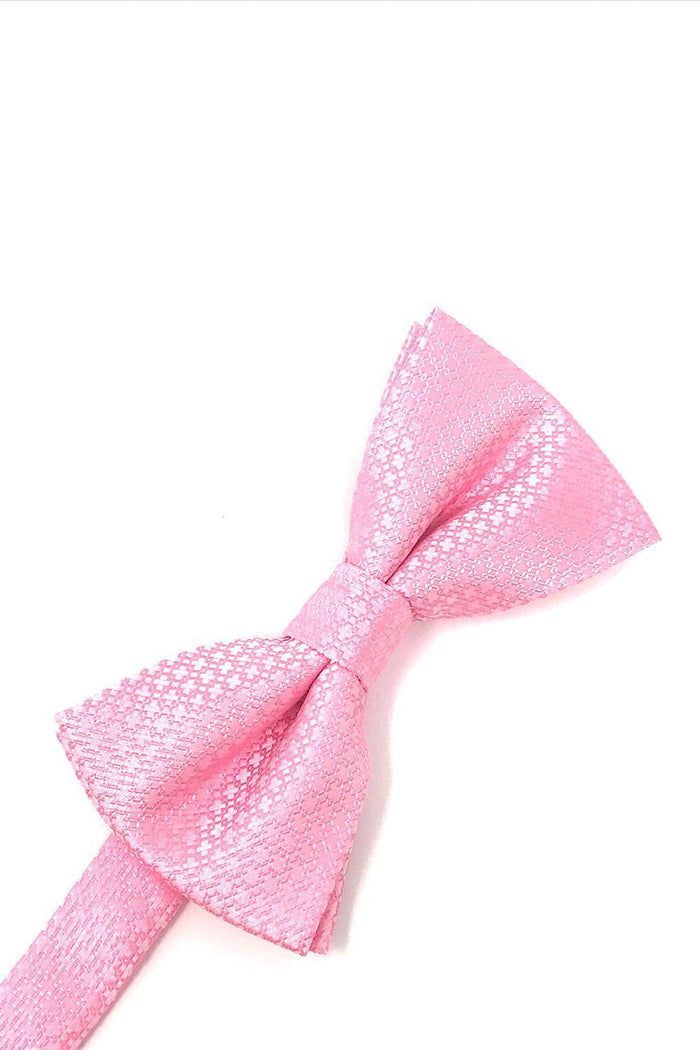 Pink Regal Kids Bow Tie Cardi