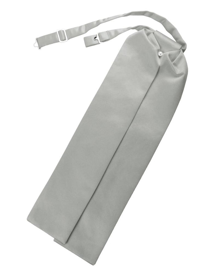 Platinum Luxury Satin Ascot Cardi