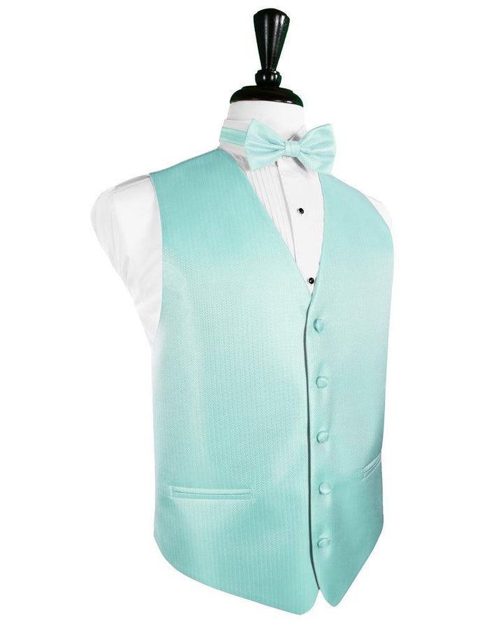 Pool Herringbone Tuxedo Vest by Cardi