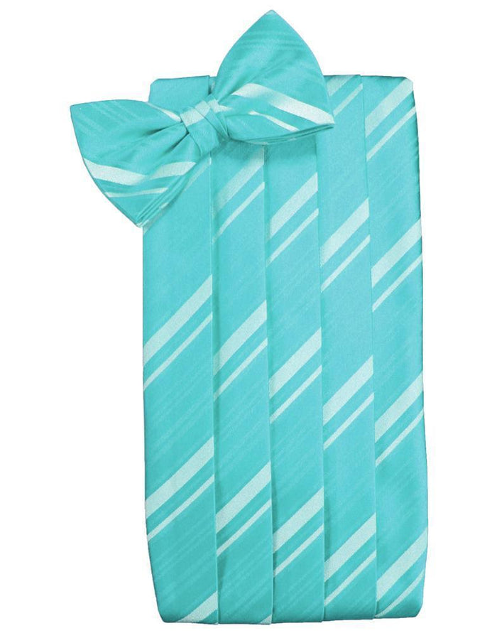 Pool Kids Striped Satin Cummerbund by Cardi