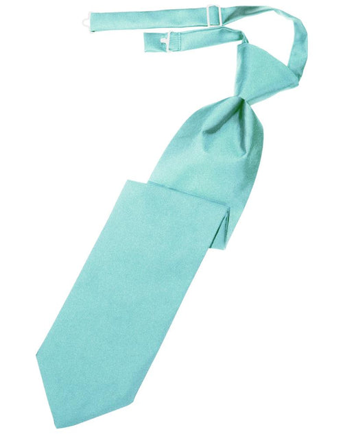 Pool Luxury Satin Kids Necktie by Cardi
