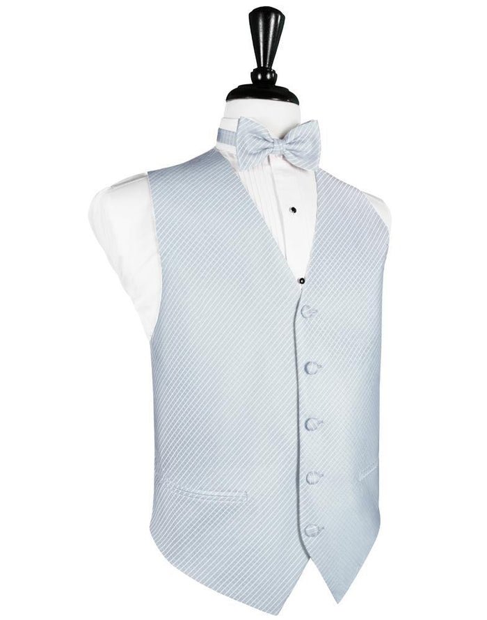 Powder Blue Palermo Tuxedo Vest by Cardi
