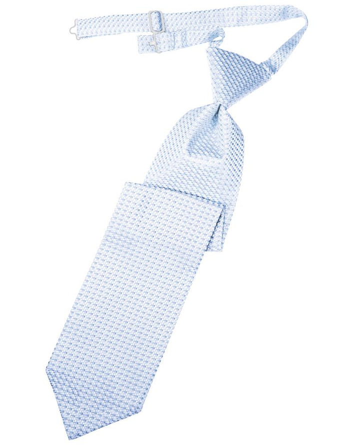 Powder Blue Venetian Kids Necktie by Cardi